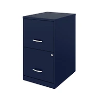 Space Solutions - 18in. 2 Drawer Metal File Cabinet