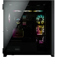 CORSAIR - iCUE 7000X RGB ATX/Mini ITX/Micro ATX/EATX Full-tower Case - Black