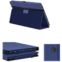 SaharaCase - Bi-Fold Folio Case for Amazon Fire HD 10 (2021) - Blue