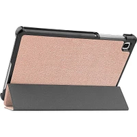 SaharaCase - Tri-Fold Folio Case for Samsung Galaxy Tab A7 Lite - Rose Gold