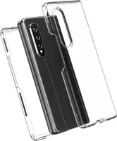 Spigen - Crystal Hybrid Hard Shell Case for Samsung Galaxy Z Fold3 5G - Clear