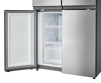 Frigidaire - 17.4 Cu. Ft. 4-Door French Door Refrigerator - Stainless Steel