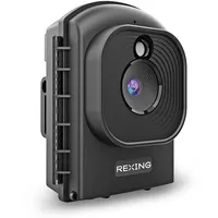 Rexing - TL1 Time-Lapse Camera 1080P Full HD Video with 2.4" LCD and 110° Wide-Angle Lens - Black