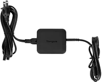 Targus - 65W USB-C/USB-A Laptop Charger - Black