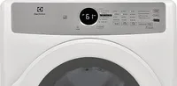 Electrolux - 8.0 Cu. Ft. Stackable Gas Dryer - White