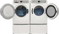 Electrolux - 4.4 Cu.Ft. Stackable Front Load Washer with LuxCare Wash System - White