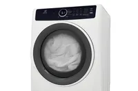 Electrolux - 8.0 Cu. Ft. Stackable Electric Dryer with Steam - White