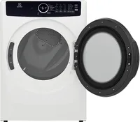 Electrolux - 8.0 Cu. Ft. Stackable Electric Dryer with Steam - White