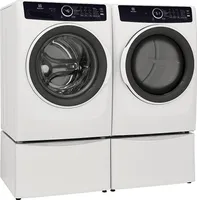 Electrolux - 8.0 Cu. Ft. Stackable Gas Dryer with Steam - White