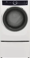 Electrolux - 8.0 Cu. Ft. Stackable Gas Dryer with Steam and LuxCare Dry System