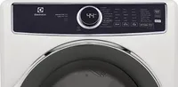 Electrolux - 8.0 Cu. Ft. Stackable Gas Dryer with Steam and LuxCare Dry System