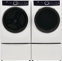 Electrolux - 8.0 Cu. Ft. Stackable Electric Dryer with Steam and Balanced Dry