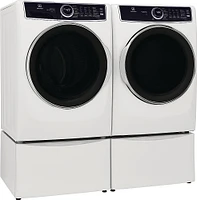 Electrolux - 8.0 Cu. Ft. Stackable Electric Dryer with Steam and Balanced Dry