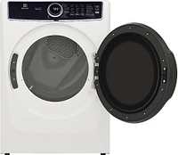 Electrolux - 8.0 Cu. Ft. Stackable Electric Dryer with Steam and Balanced Dry