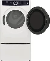 Electrolux - 8.0 Cu. Ft. Stackable Gas Dryer with Steam, LuxCare Dry System & Air Dry Cycle