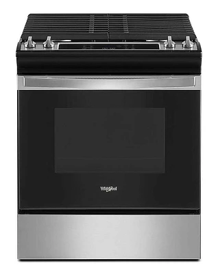 Whirlpool - 5.0 Cu. Ft. Gas Range with Frozen Bake Technology