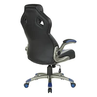 OSP Home Furnishings - Ice Knight Gaming Chair in - Blue