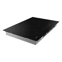 Samsung - 30" Smart Induction Cooktop with Wi-Fi - Black