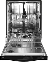 Whirlpool - 24" Top Control Built-In Dishwasher with Stainless Steel Tub, Large Capacity with Tall Top Rack, 50 dBA