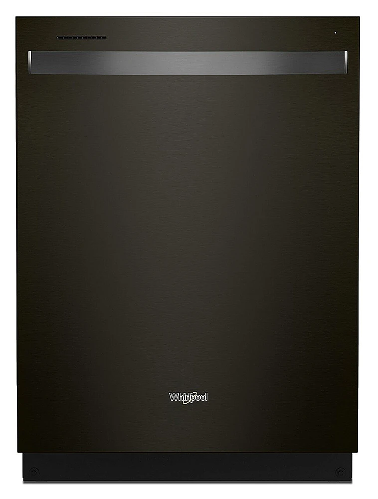 Whirlpool - 24" Top Control Built-In Dishwasher with Stainless Steel Tub, Large Capacity & 3rd Rack, 47 dBA