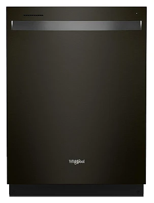 Whirlpool - 24" Top Control Built-In Dishwasher with Stainless Steel Tub, Large Capacity & 3rd Rack, 47 dBA