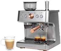 Café - Bellissimo Semi-Automatic Espresso Machine with 15 bars of pressure, Milk Frother, and Built-In Wi-Fi