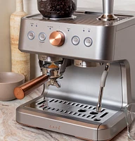 Café - Bellissimo Semi-Automatic Espresso Machine with 15 bars of pressure, Milk Frother, and Built-In Wi-Fi