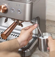 Café - Bellissimo Semi-Automatic Espresso Machine with 15 bars of pressure, Milk Frother, and Built-In Wi-Fi