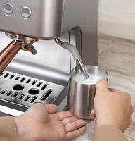 Café - Bellissimo Semi-Automatic Espresso Machine with 15 bars of pressure, Milk Frother, and Built-In Wi-Fi