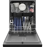 GE - Front Control Built-In Dishwasher, 52 dBA