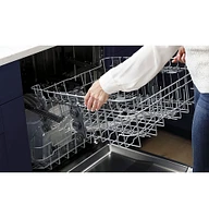 GE - Top Control Built In Dishwasher with Sanitize Cycle and Dry Boost, dBA