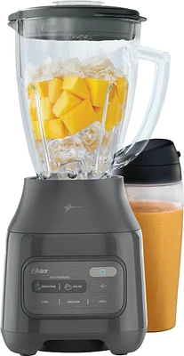 Oster - 2-in-1 Blender System with Blend-n-Go Cup - Gray