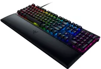 Razer - Huntsman V2  Full Size Wired Optical Red Linear Switch Gaming Keyboard with Chroma RGB Backlighting - Black