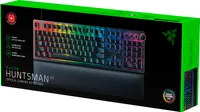 Razer - Huntsman V2  Full Size Wired Optical Red Linear Switch Gaming Keyboard with Chroma RGB Backlighting - Black