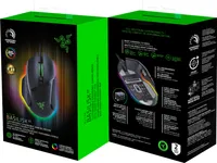 Razer - Basilisk V3 Wired Optical Gaming Mouse with Chroma RBG Lighting - Black