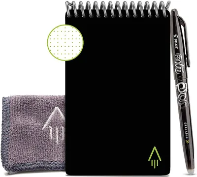 Rocketbook - Mini Smart Reusable Notebook Dot-Grid 3.5" x 5.5
