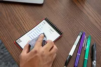 Rocketbook - Mini Smart Reusable Notebook Dot-Grid 3.5" x 5.5