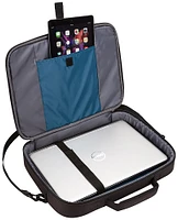 Case Logic - Advantage 17.3" Laptop Briefcase - Black