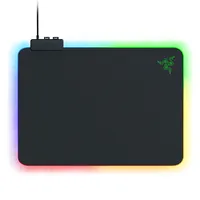 Razer - Firefly V2 Hard Surface Gaming Mouse Pad with Chroma RGB Lighting - Black