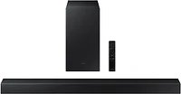 Samsung - 2.1-Channel Soundbar with Wireless Subwoofer and DOLBY AUDIO / DTS 2.0 - Black