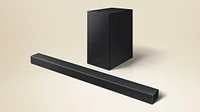 Samsung - 2.1-Channel Soundbar with Wireless Subwoofer and DOLBY AUDIO / DTS 2.0 - Black