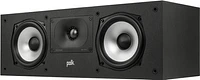 Polk Audio - Monitor XT30 Center Channel Speaker - Midnight Black