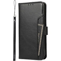 SaharaCase - Folio Wallet Case for Apple iPhone 13 Pro - Black