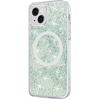 SaharaCase - Sparkle Case with MagSafe for Apple iPhone 13 - Clear, Teal, Green