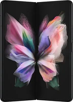 Samsung - Geek Squad Certified Refurbished Galaxy Z Fold3 5G 256GB (Unlocked) - Phantom Black