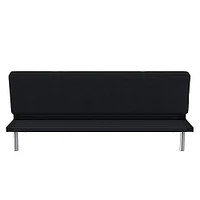 Serta - Cali Convertible Sofa in - Black