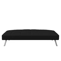 Serta - Cali Convertible Sofa in - Black