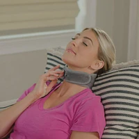 Calming Heat - Massaging Neck Wrap - Grey