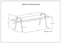 Simpli Home - Berkeley Entryway Bench - Natural