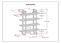 Simpli Home - Adler Bookcase - Light Walnut Brown